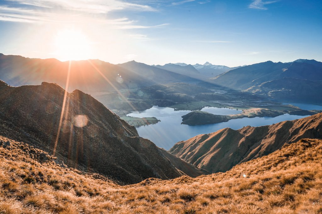 Mooiste wandelingen Zuidereiland Nieuw-Zeeland - Roy's Peak Track