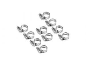 Slangklem 8-12 mm set van 10