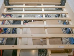 Camper bedframe