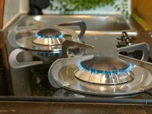 Gaskookplaat in camper