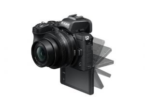 Nikon Z50 kantelbaar touchscreen