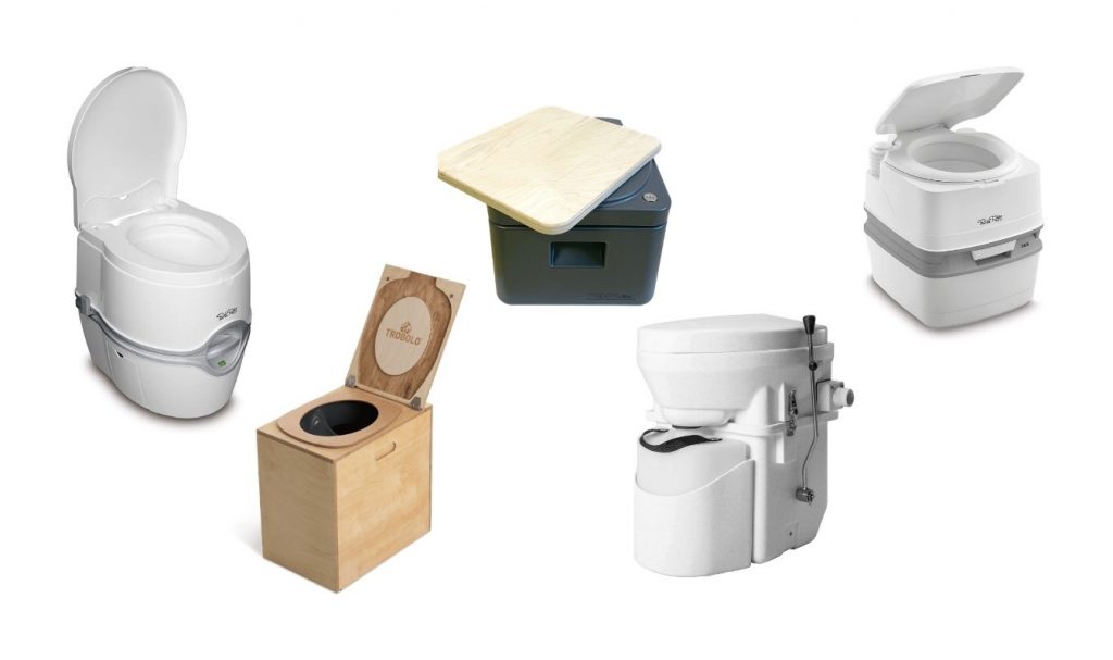 Camper toilet: chemisch of composttoilet