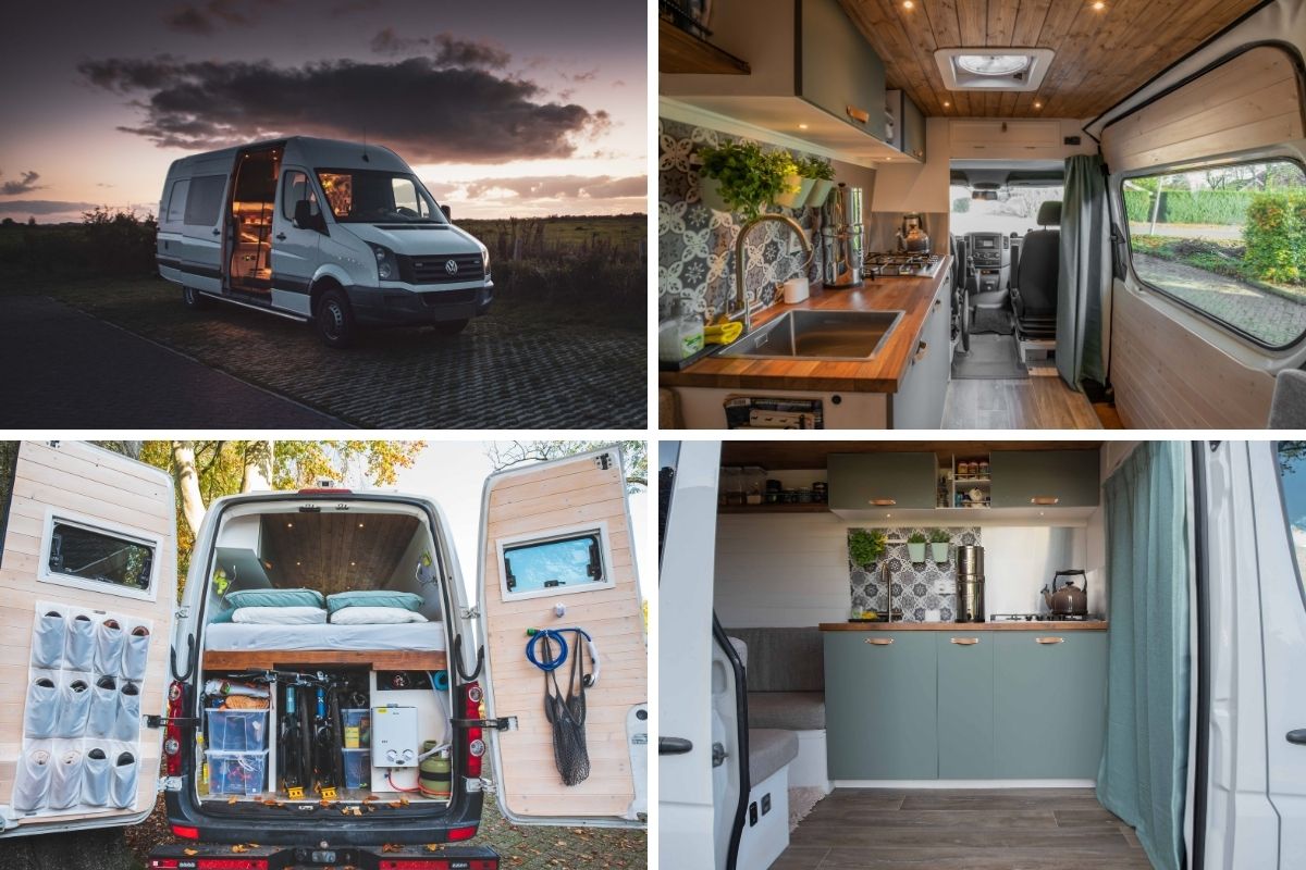 Buscamper kopen Crafter interieur